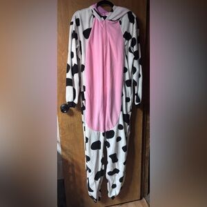 Unisex cow costume